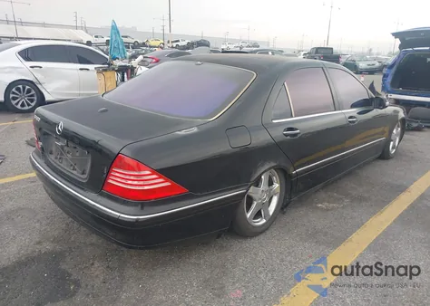 2005 Mercedes-Benz S 500 from USA, damaged, VIN WDBNG75J65A441952